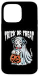 Coque pour iPhone 14 Pro Max Trick Or Treat Dalmatien Chien – Adorable chien pour Halloween