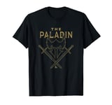 Dungeons & Dragons The Paladin Crossed Sword Emblem Logo T-Shirt