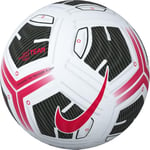 Nike FZ2979-100 Academy Plus Recreational soccer ball Unisex WHITE/BLACK/BRIGHT CRIMSON Size 5