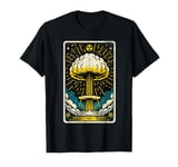 Vintage Mushroom Cloud Tarot Card Atomic Symbol 94 Bomb T-Shirt