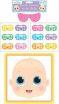 Henbrandt Baby Shower Party Game Pin The Dummy Pacifier On The Baby(X51288)