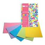 Deco Paper Pad Summer A4 170gsm 20 Sheets 5 Shades Happy Color