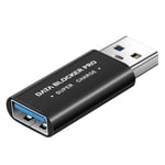 Avizar USB Data Blocker, Super Charge, Black