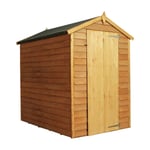 Mercia Wooden 6 x 4ft Overlap Windowless Shed