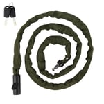 Cable antivol antivol Cable Casque de vélo Serrure Casque serrures pour vélos Casques serrures pour vélo Roue de vélo Serrure Green,0.6m