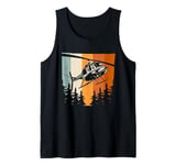 Helicopter Vintage Tank Top