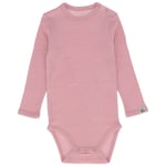 Gullkorn Design Chalk Wool Bodysuit Lila Rosa | Rosa | 92 cm