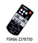 New Replacement Soundbar Remote For Yamaha FSR66 ZJ78750 ATS-1030 YAS-103