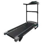 Cecotec Tapis de Course Pliable DrumFit WayHome 1400 Sprint. 900 W, de 1 à 14 km/h, 12 programmes prédéfinis, Panneau de Commande LCD, Surface de Course de 110x40 cm, Inclinaison Manuelle