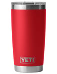 YETI Rambler 20oz Tumbler - Rescue Red Colour: Rescue Red, Size: ONE SIZE