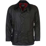 Manteau Barbour  Veste Ashby  noire en coton ciré