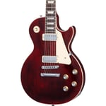 Gibson Les Paul 70s Deluxe Plain Top Electric Guitar, Wine Red (NEW)