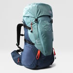 The North Face Women's Terra 55-Litre Hiking Backpack Reef Waters-Shady Blue-Retro Orange (3GA8 IXZ)