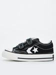 Converse Infant Star Player 76 Ox Trainers - Black/white, Black/White, Size 3 Younger