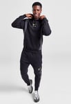 Nike Mens Panel Tracksuit in Black material_fleece - Size Large