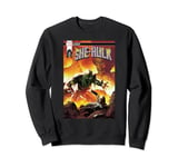 Marvel She-Hulk Eternal Flames Comic Cover Sweatshirt