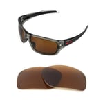 NEW POLARIZED BRONZE REPLACEMENT LENS FOR OAKLEY DROP POINT SUNGLASSES