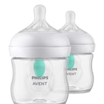 Tuttipullo Philips Avent Natural Response, 0 kk+, 2 kpl, 125 ml