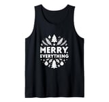 Merry Everything Festive Christmas Cheer Tank Top