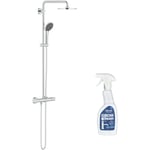 Grohe - Colonne de douche avec mitigeur thermostatique Vitalio Joy System 210 Quickfix + Nettoyant Clean