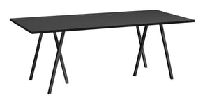 Loop Stand Table 200 cm - Black