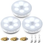 Yzmrbdqc - Veilleuse led Automatique,Lampe a Detecteur de Mouvement Interieur,Lampes led Sans Fil,3 Modes (Auto/On/Off) ,led Lampe de Placard,