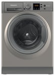 Hotpoint NSWM864CUKN 8KG 1600 Spin Washing Machine Graphite