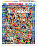 Television History 1000 piece jigsaw puzzle by White Mountain   760mm x 610mm