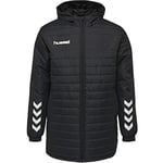 hummel Homme Parka Promo Bench Veste, Noir, M EU