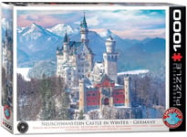 Pussel Neuschwanstein Castle Winter - 1000 Bitar, 48*68Cm