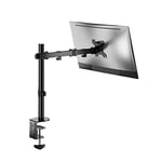 ProperAV Desk Monitor Mount Swing Arm 17" 19" 21" 22" 23" 24" 27" 32" 34" VESA Max 100x100 Height Max 407mm