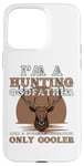 Coque pour iPhone 15 Pro Max Parrain de chasse pour homme Chasse drôle Chasseur de cerf