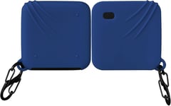 Étui Disque Dur Compatible avec WD 2TB Elements SE - Coque Protection Disque Dur Externe en Silicone - Bleu(Q959)