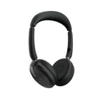 Jabra Evolve2 65 Flex Link380a UC Stereo - Trådlöst stereoheadset med USB-A för UC-plattformar