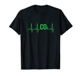 CO2 Heartbeat Climate Change T-Shirt