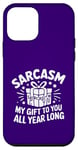 iPhone 12 mini Sarcasm My Gift to You All Year Long Cute Wrapped Box Funny Case