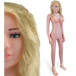 Hayley realistic blond blow up sex doll- inflatable woman