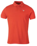 Barbour Sports Polo Paprika Pike Herr XXXL