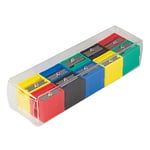 Milan – Box 20 Pencil Sharpener Plastic Assorted Colours (Red, Yellow, Green, Black, Blue)