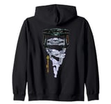 Disney TRON: Legacy Recognizer Wireframe Evolution Zip Hoodie