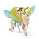 SCHLEICH, Surah fairy with a glittering pegasus, , SHL70566