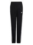 adidas Junior Essentials Joggers - Black/White, Black/White, Size 9-10 Years