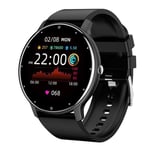 RUMOCOVO montre connectée de Sport pour hommes et femmes, avec moniteur d'activité physique, écran entièrement tactile, horloge, Bluetooth, étanche, pour Android et ios - J391