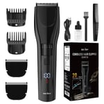 SEJOY Professional Mens Hair Clippers Electric Cutting Cordless Beard Trimmers