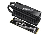 Aorus Gen5 12000 - Ssd - 2 Tb - Inbyggd - M.2 2280 - Pci Express 5.0 X4 (Nvme) - Buffert: 4 Gb - Integrerad Kylfläns