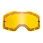 O'NEAL | Pièces de rechange pour lunettes de moto | MX | Lentille de rechange anti-rayures pour le B-20 & B-30 Goggle y compris le revêtement anti-buée | B-20 & B-30 Goggle Spare Lens | Jaune |Onesize