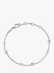 Astley Clarke North Star White Sapphire Star Chain Bracelet