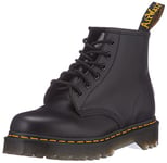 Dr. Martens Mixte 6 Eye Boot Rangers, Black Smooth, 37 EU