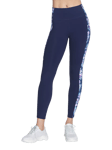 Skechers Women's GOWALK Misty Floral Sports Leggings, Blue/Lavender