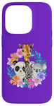 iPhone 14 Pro Cute Baby Zoo Animals Motif Animal Park Zebra Koala Giraffe Case